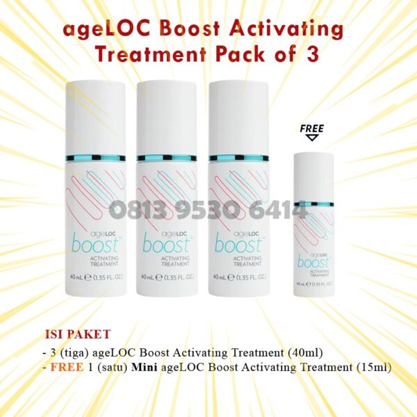 ageLOC Bosst Activating Treatment Pack of 3